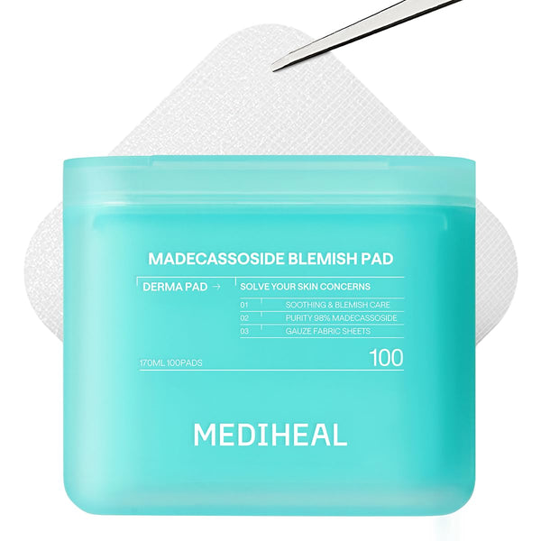MEDIHEAL Madecassoside Blemish Care Toner Pads 100 Count