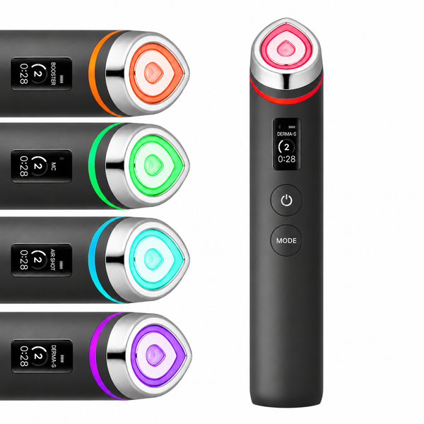 Beauty Warehouse 6-in-1 Glass Glow Beauty Massager