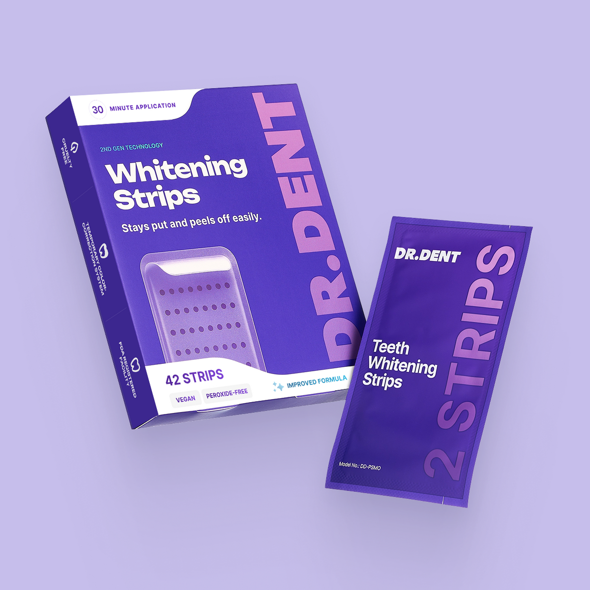 Dr. Dent Purple Whitening Strips