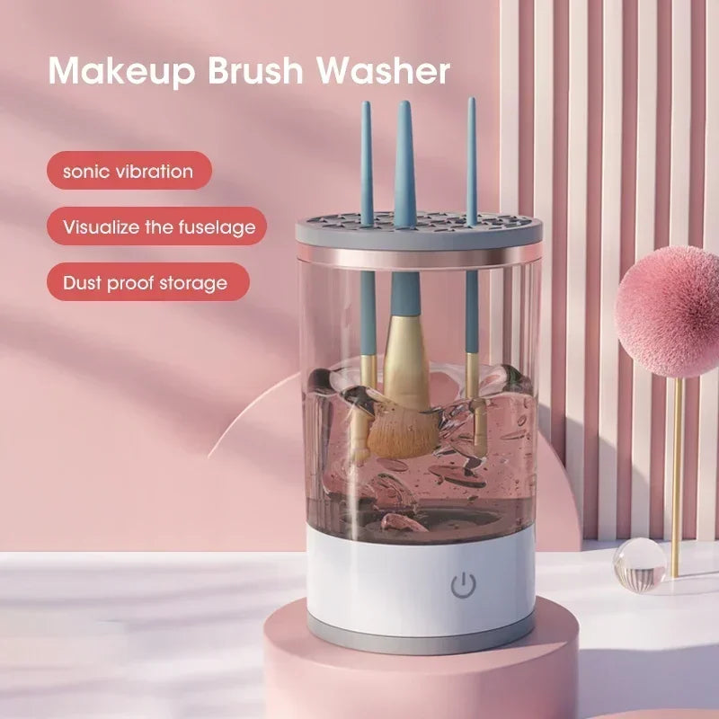 USB Quick Clean Makeup Brush Cleaner