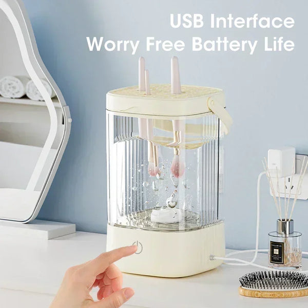 USB Quick Clean Makeup Brush