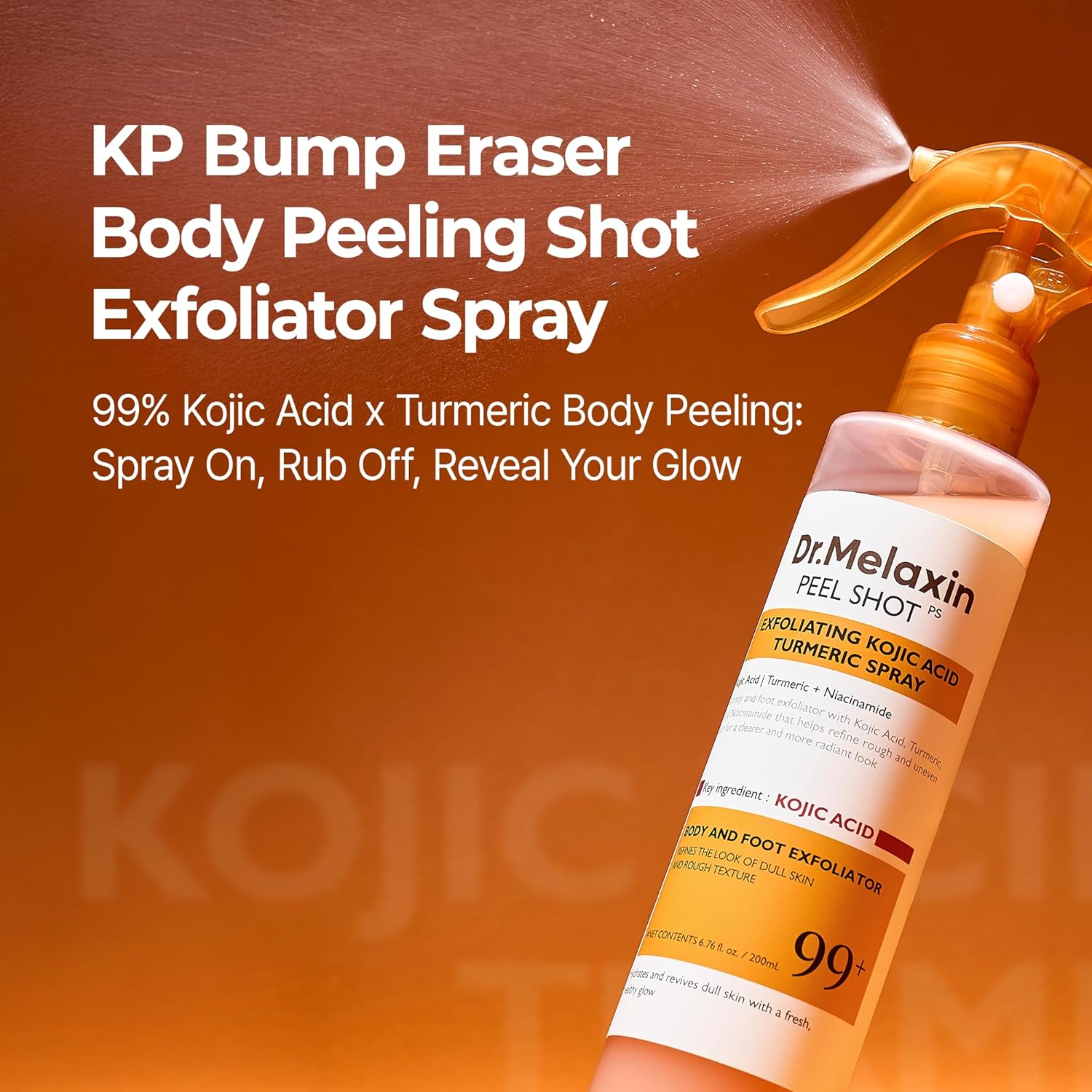 Dr. Melaxin Exfoliating Kojic Acid Tumeric Spray