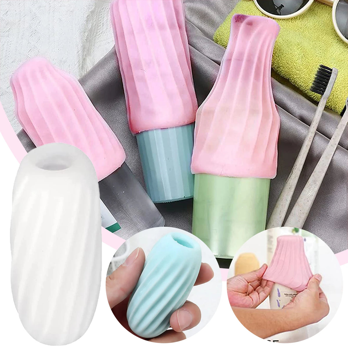 Leakproof Travel Bottle Covers
